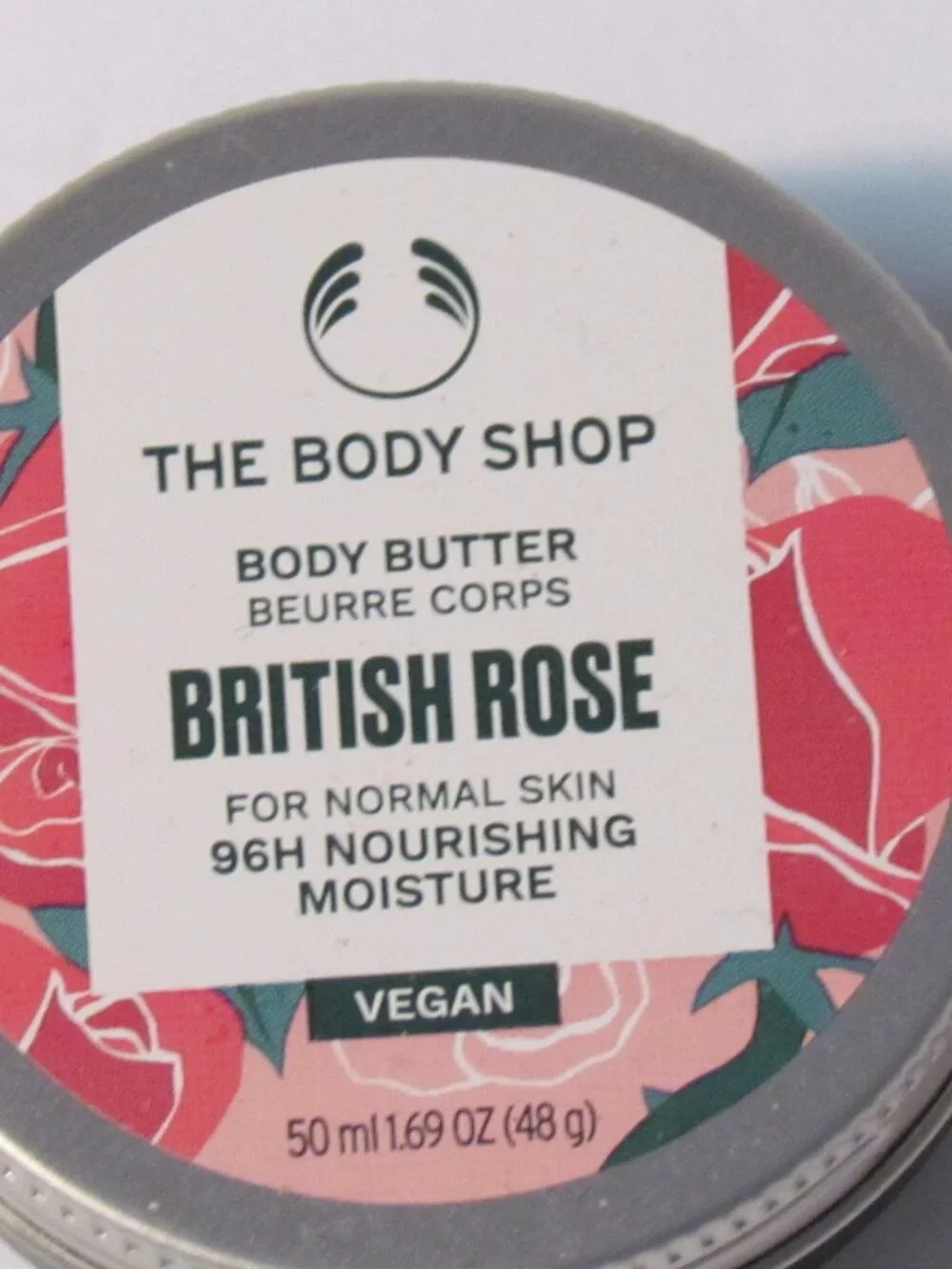 The Body Shop British Rose Mini Body Butter - NEW
